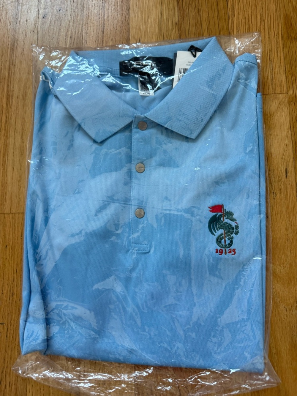 MONTEREY PENINSULA COUNTRY CLUB (MPCC) women’s blue RLX golf polo SMALL